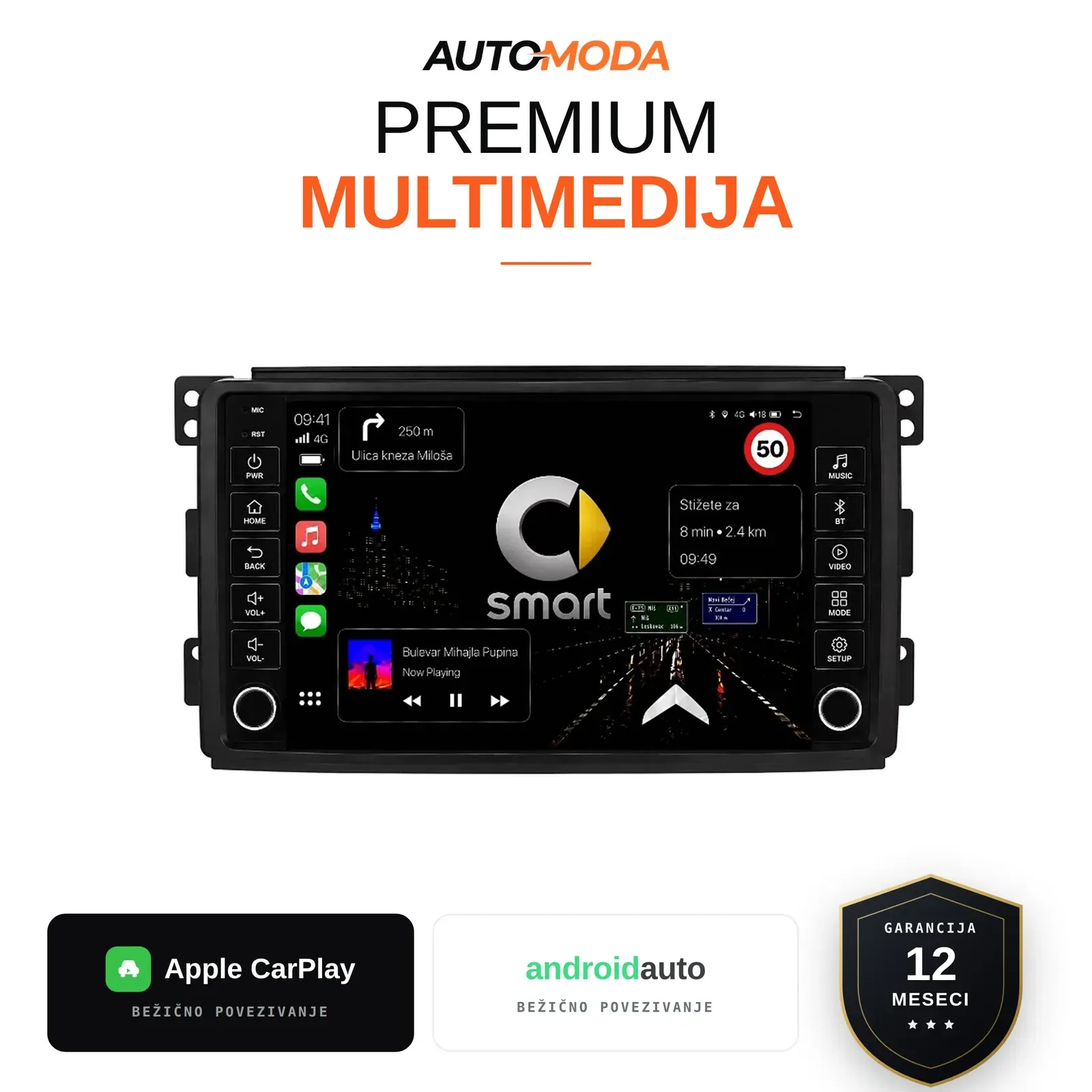Smart multimedija 9"