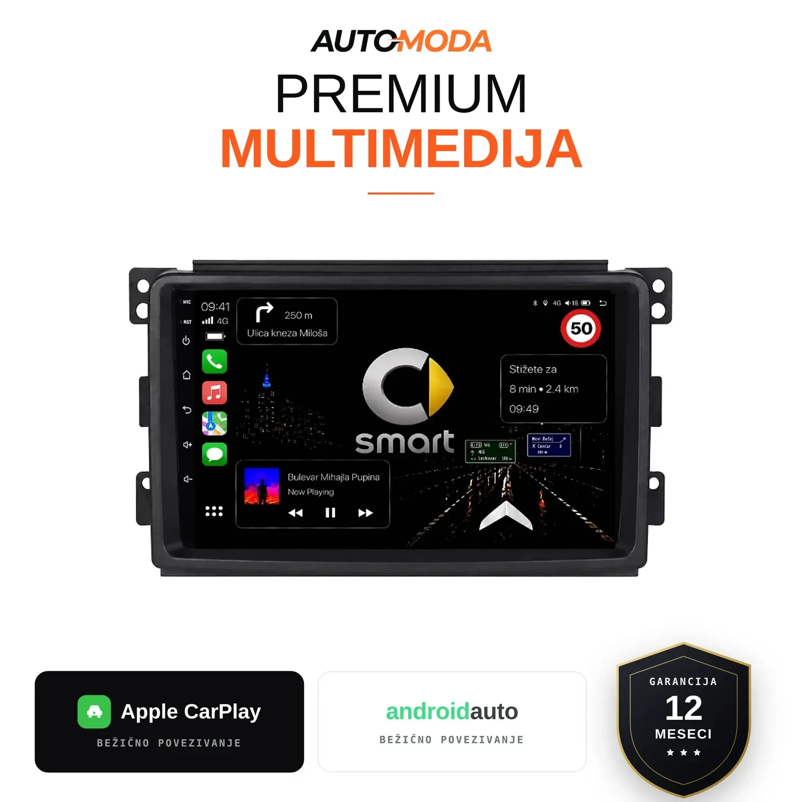 Smart multimedija 9"