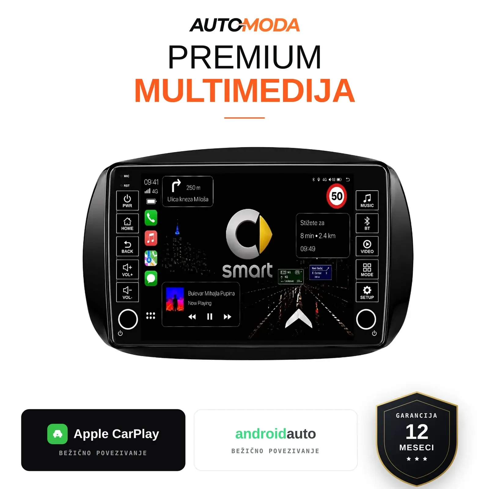 Smart Novi Tip multimedija 10"