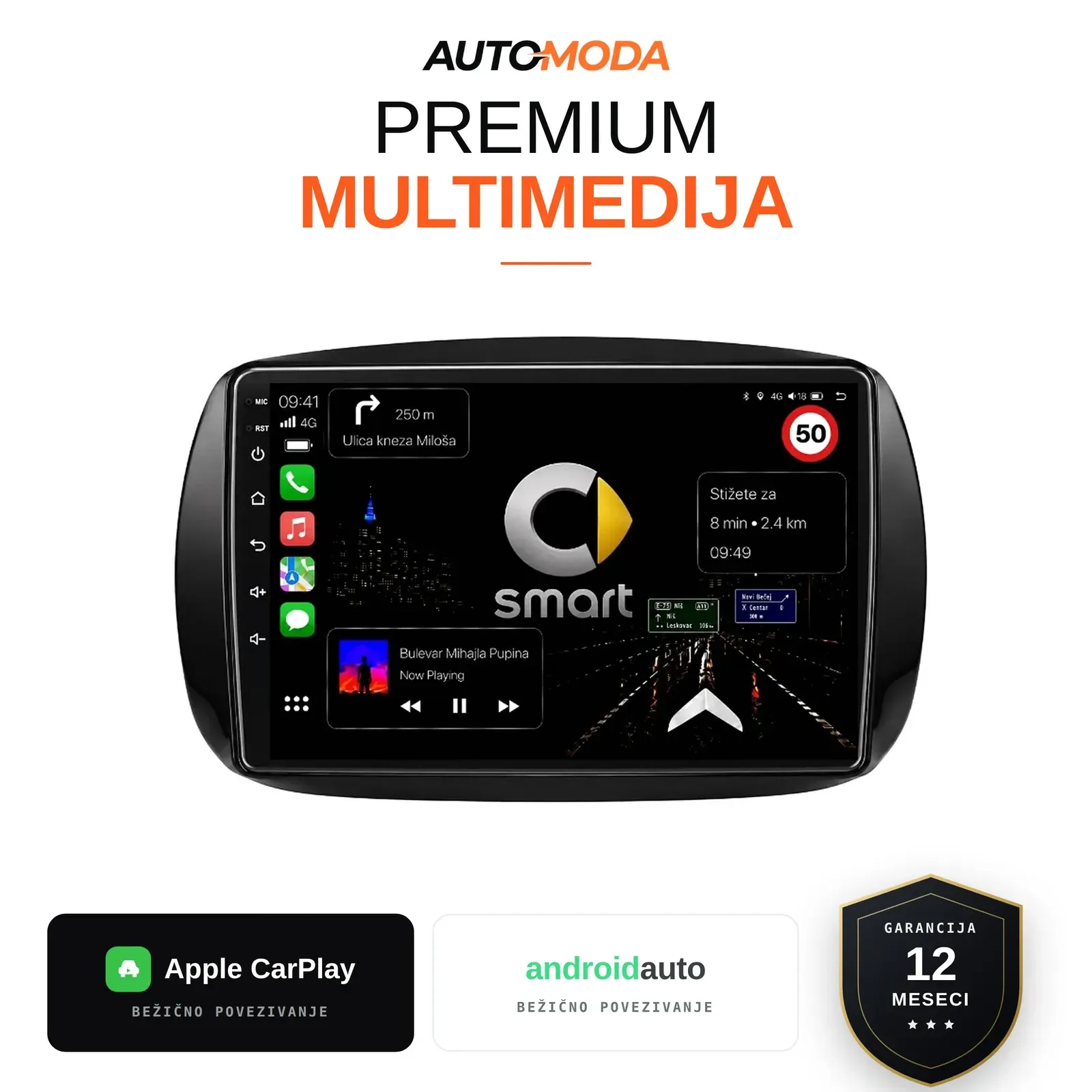 Smart Novi Tip multimedija 10"