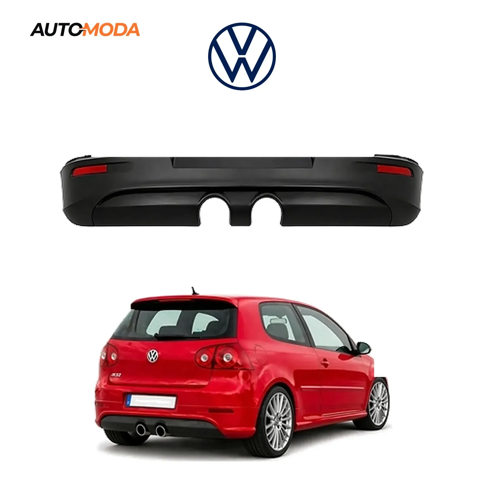 VW Golf 5 zadnji branik R32