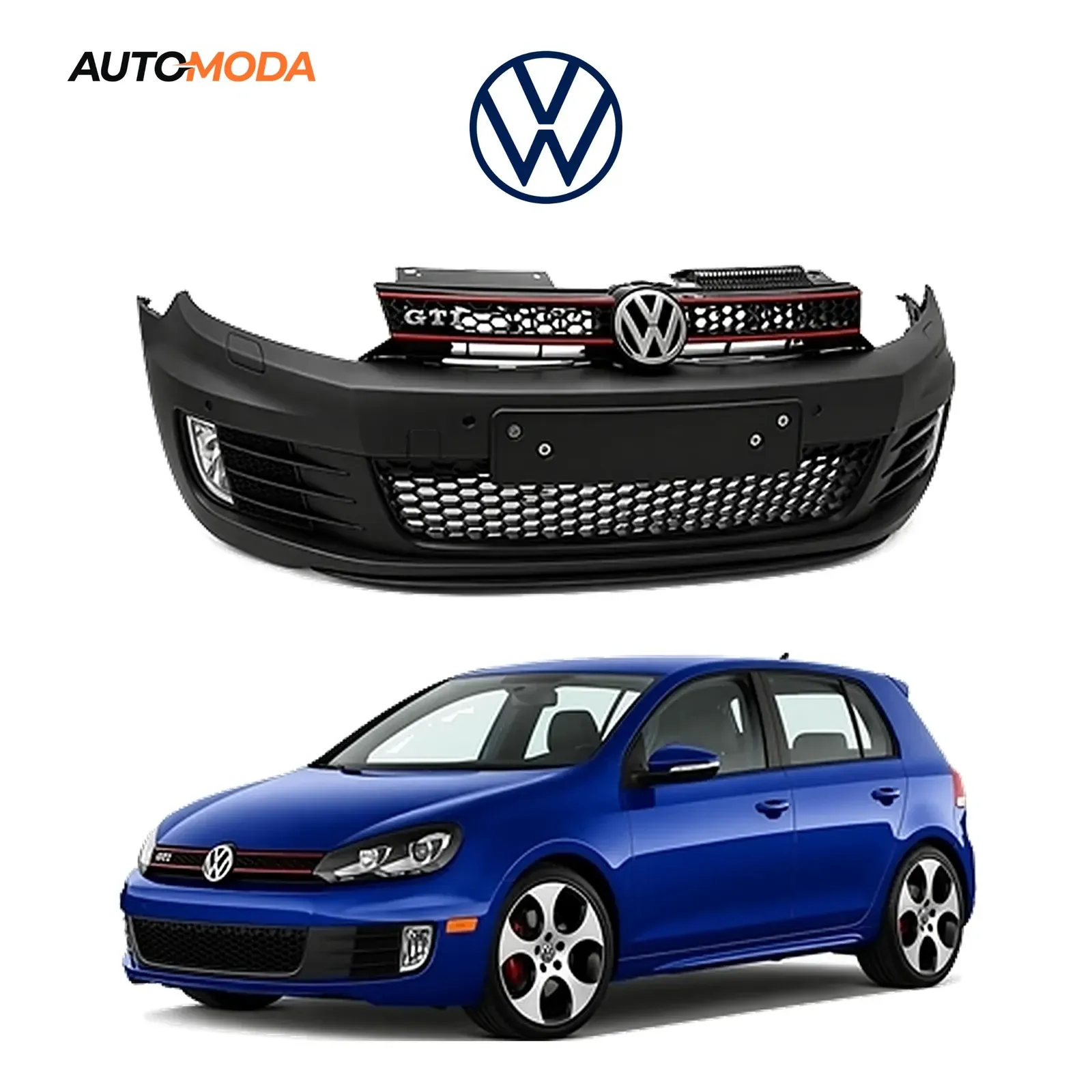 VW Golf 6 prednji branik GTI