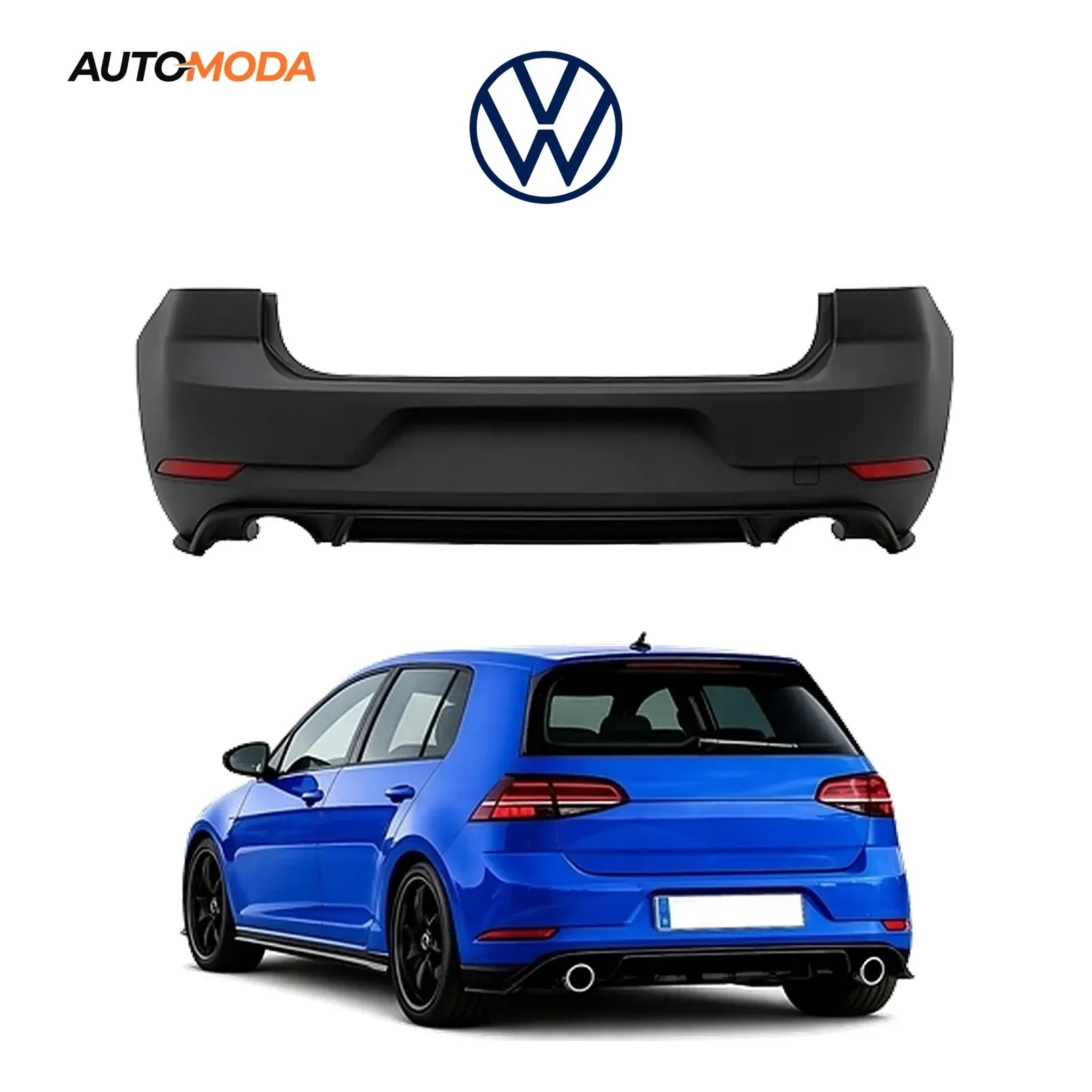 VW Golf 7.5 zadnji branik GTI