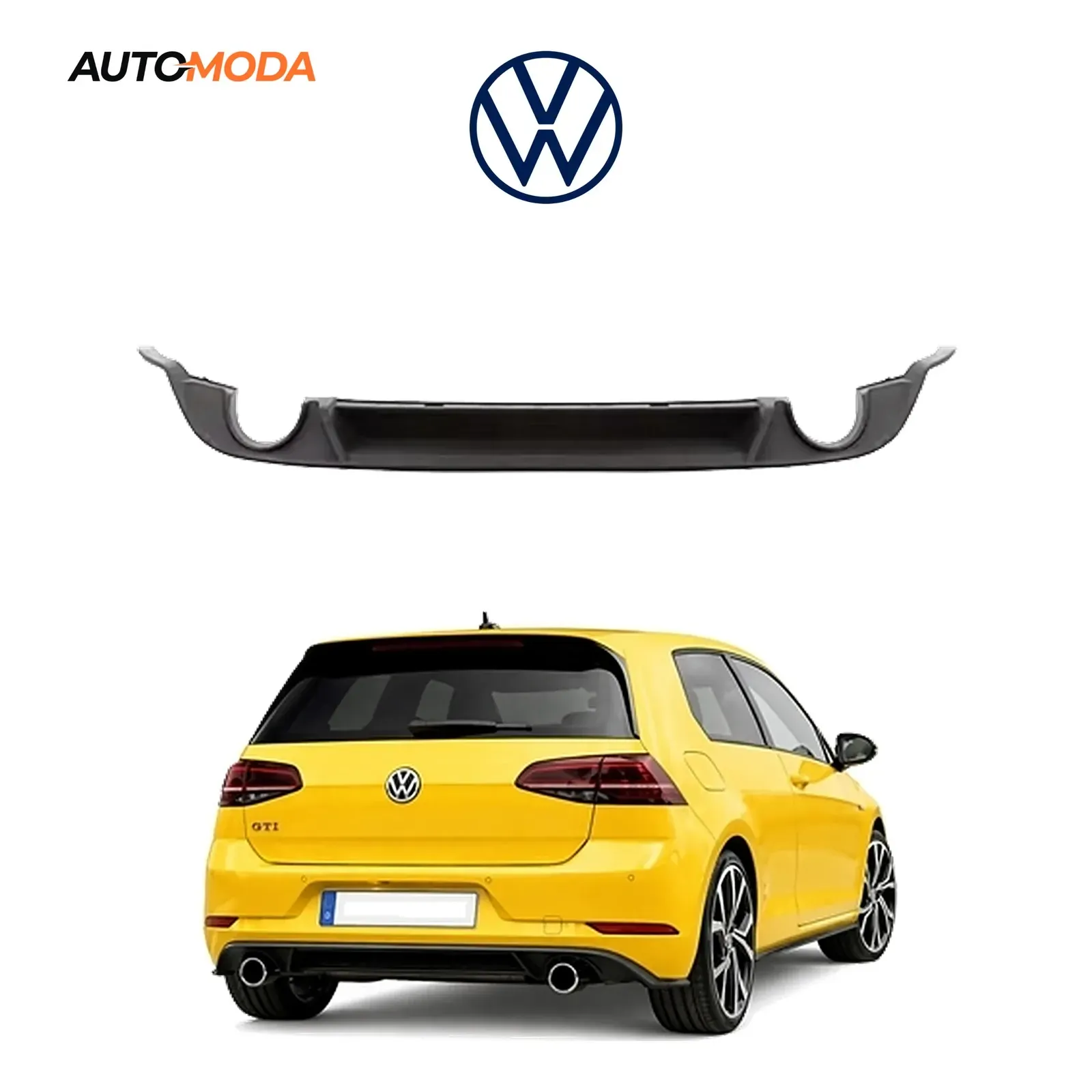 VW Golf 7.5 zadnji difuzor GTI