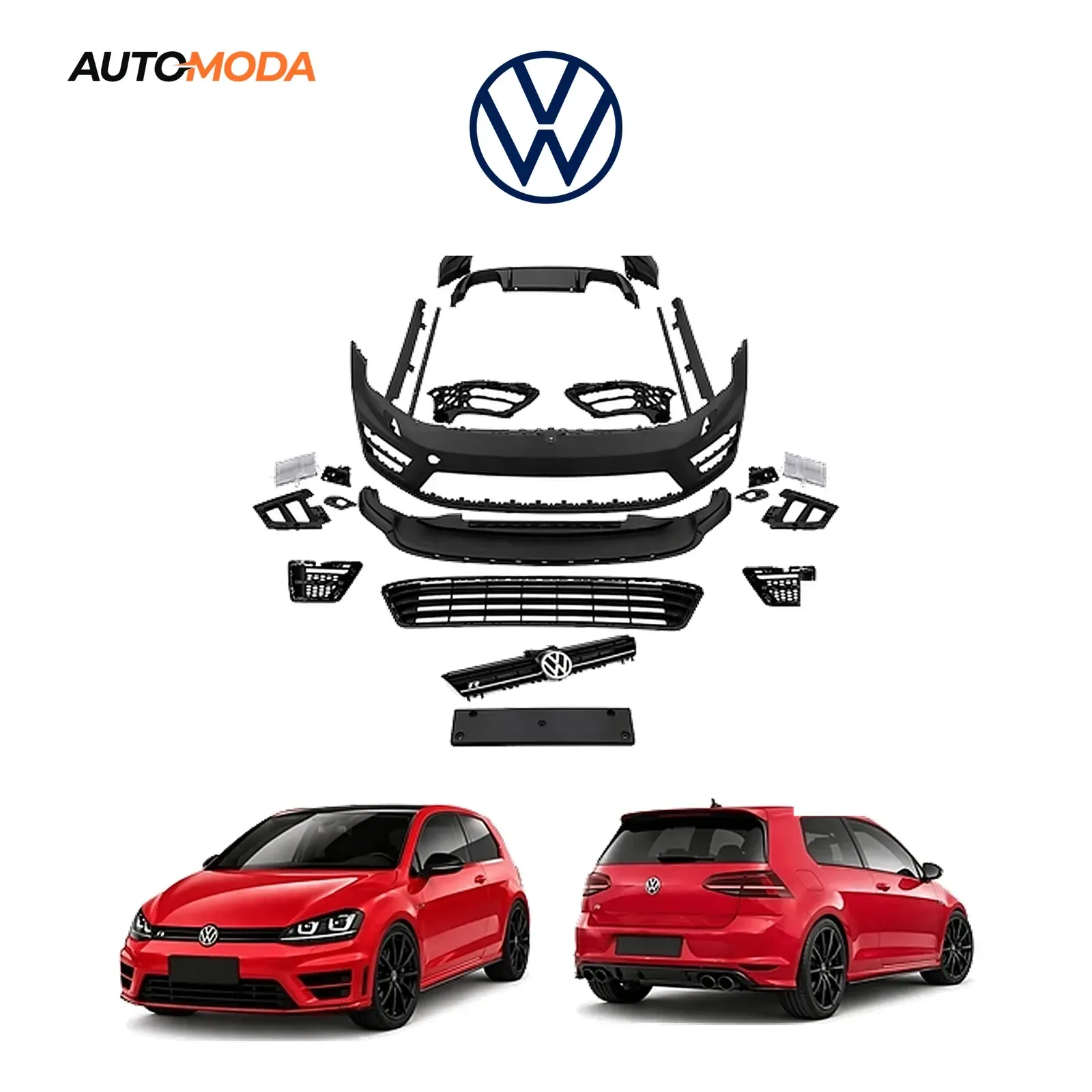 VW Golf 7 body kit R