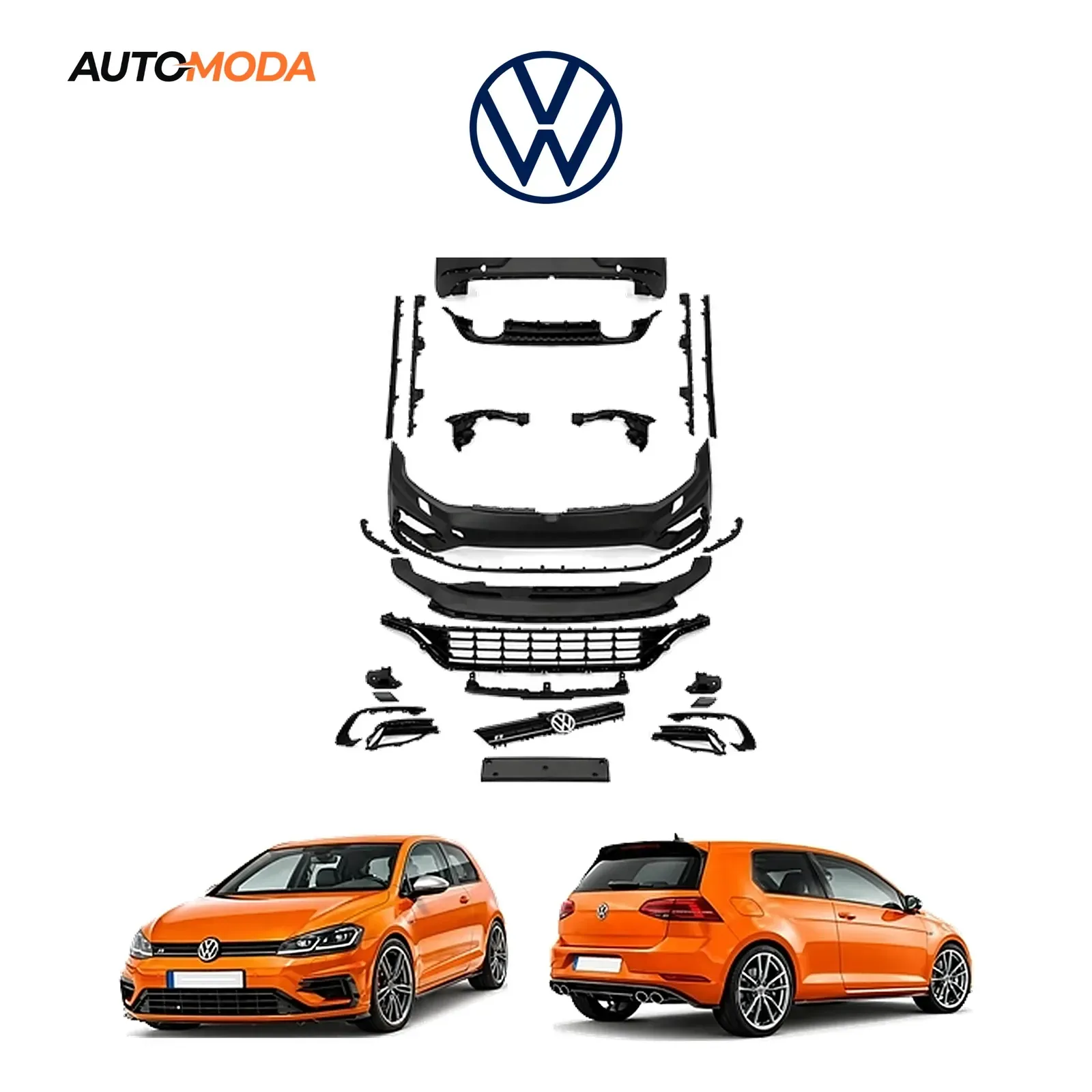 VW Golf 7 body kit R (konverzija u Golf 7.5)