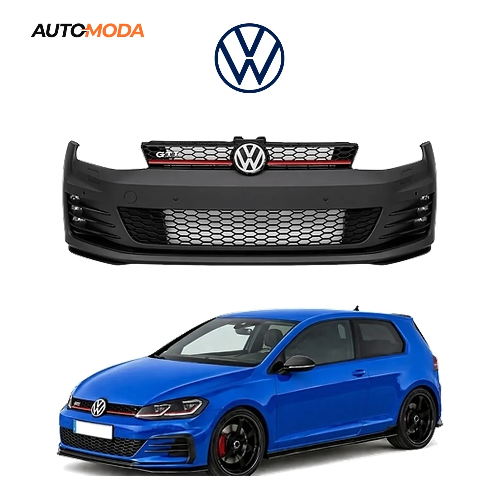 VW Golf 7 prednji branik GTI (konverzija u Golf 7.5)