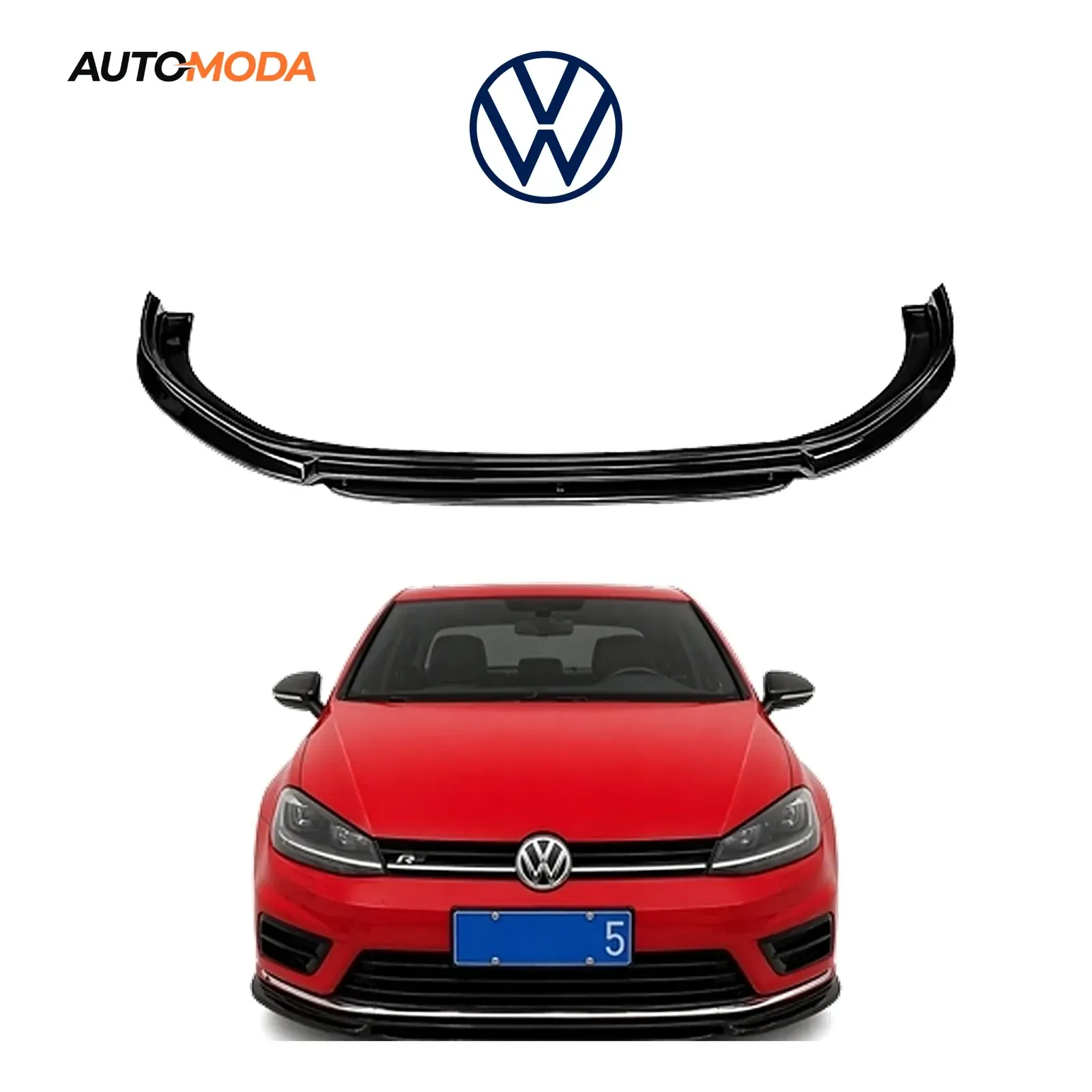 VW Golf 7 prednji lip R