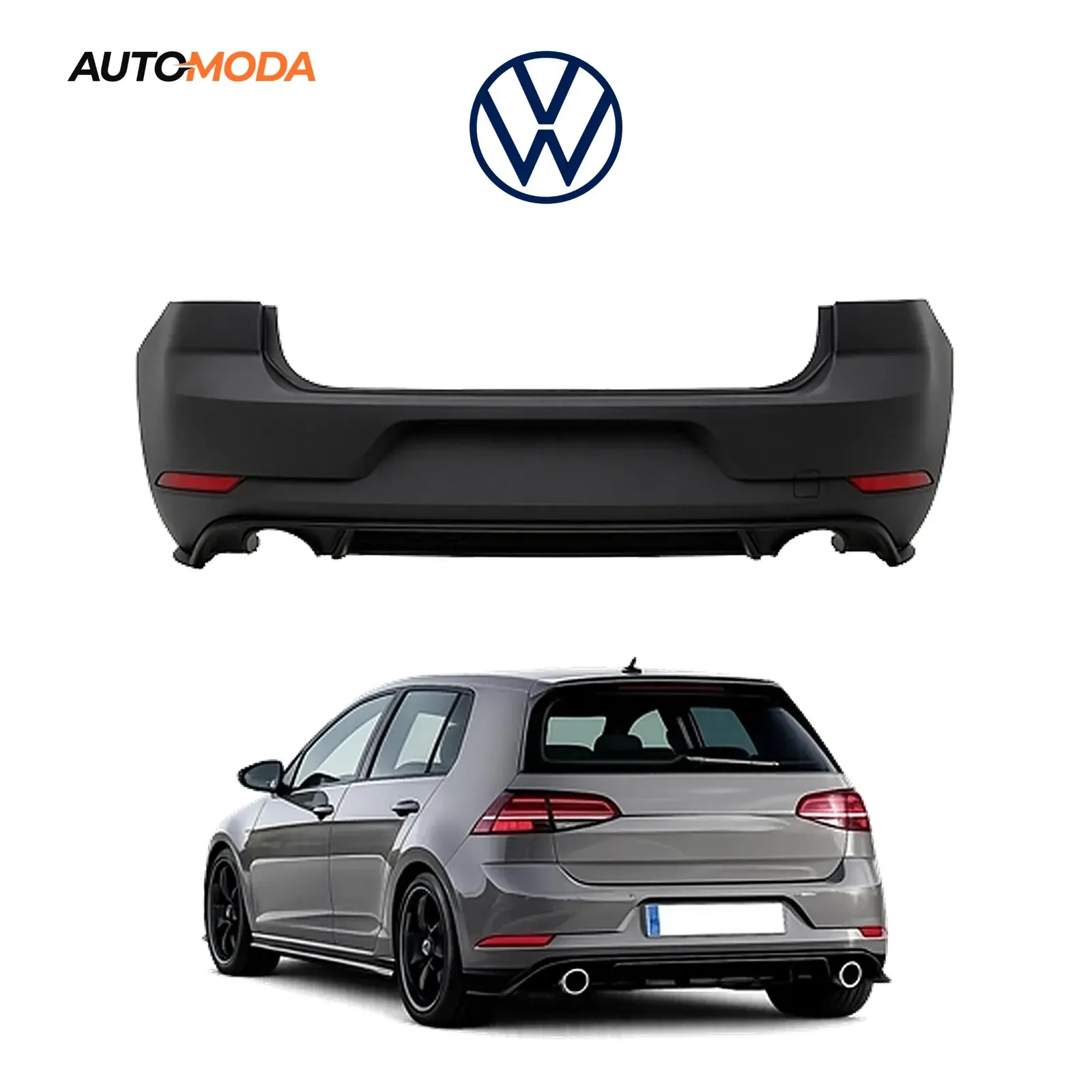 VW Golf 7 zadnji branik GTI