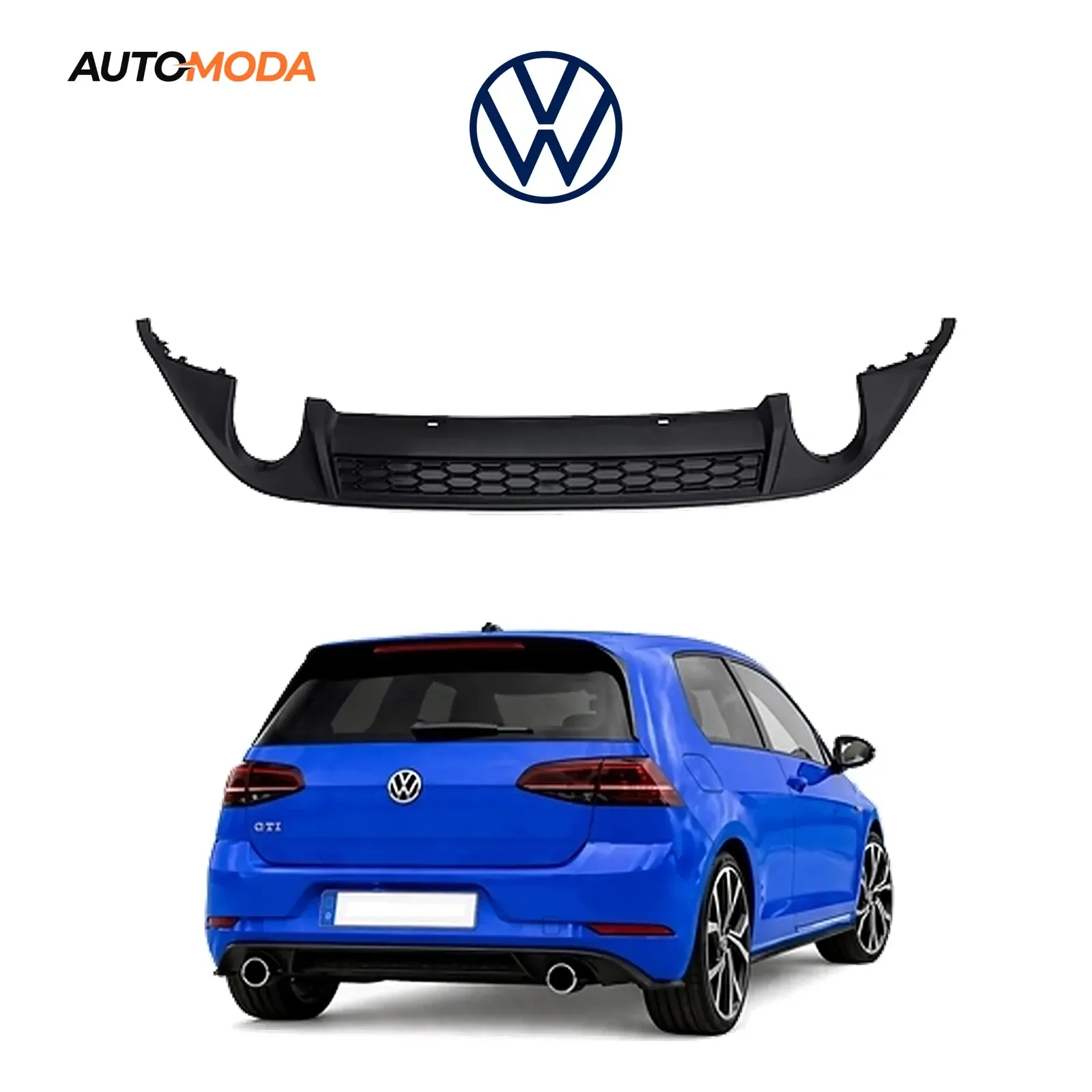 VW Golf 7 zadnji difuzor GTI