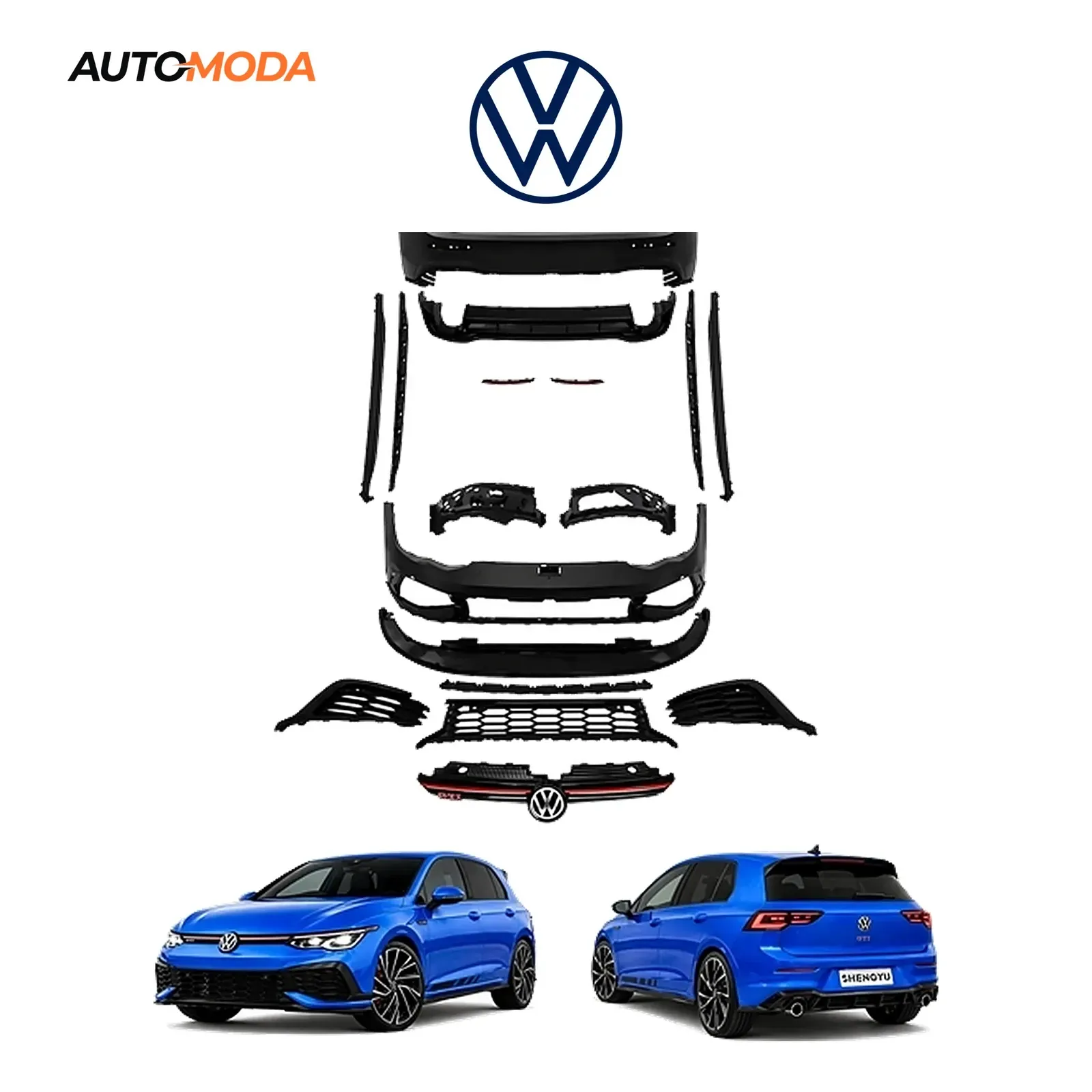 VW Golf 8 body kit GTI