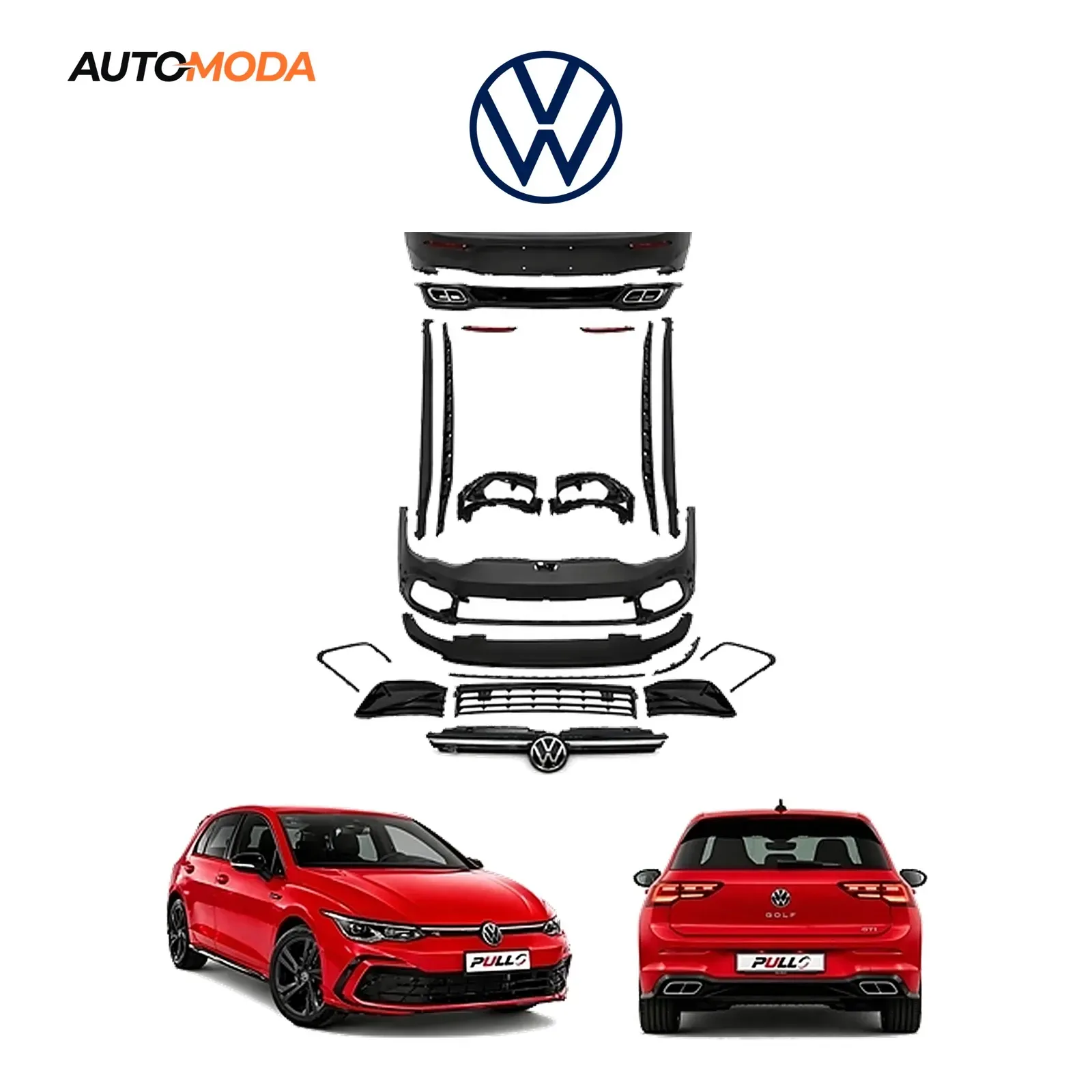 VW Golf 8 body kit R