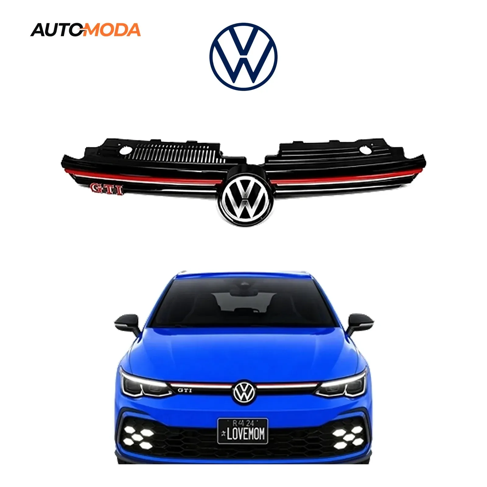 VW Golf 8 prednja maska LED GTI