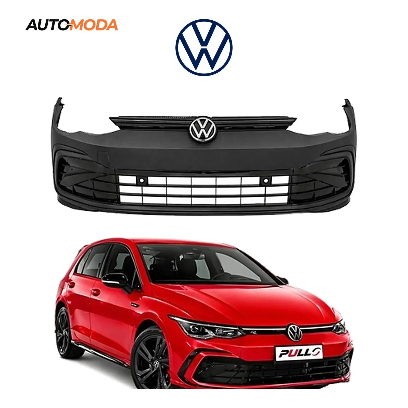 VW Golf 8 prednji branik R