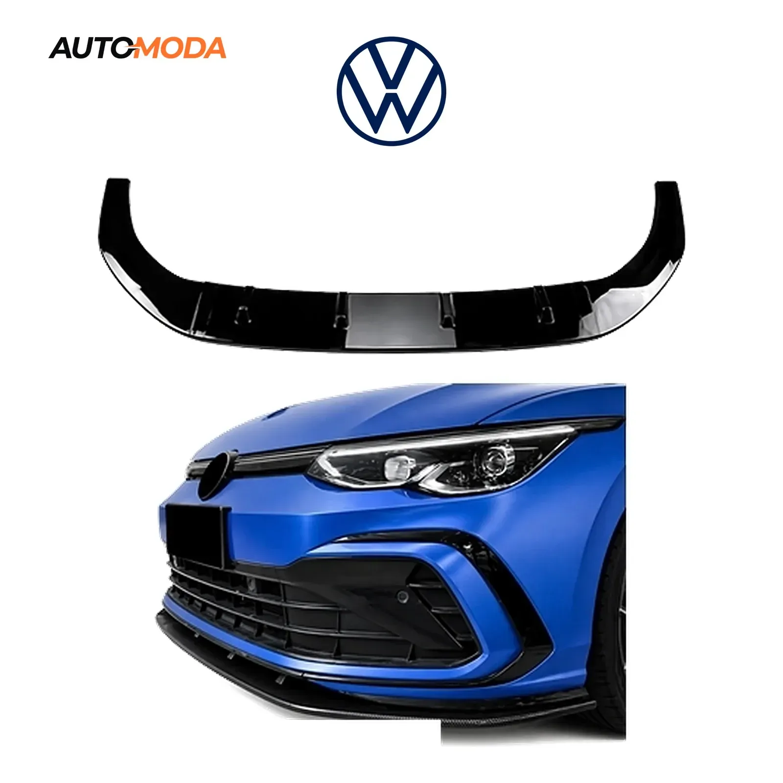 VW Golf 8 prednji lip GTI