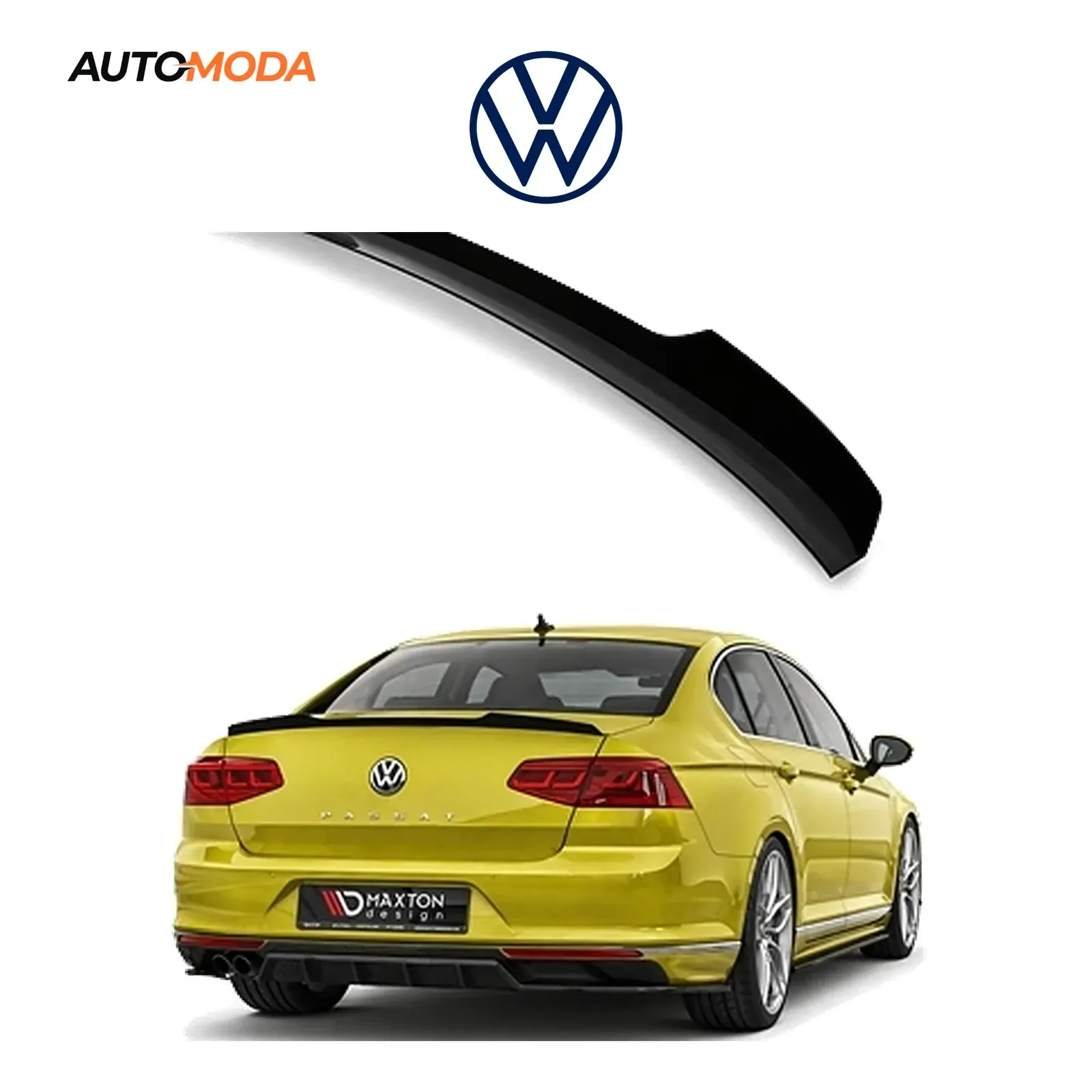 VW Passat B8 spojler gepeka R-Line