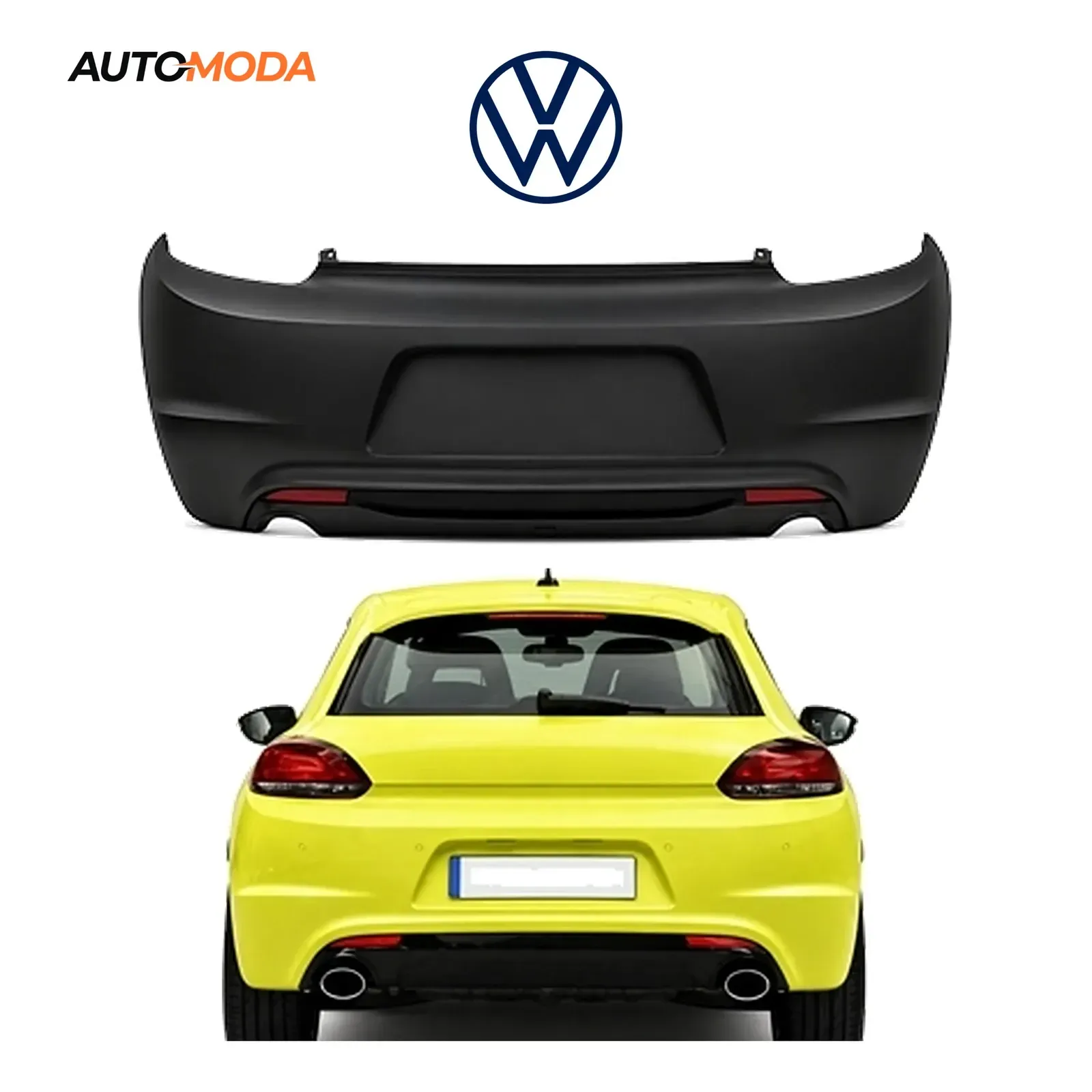 VW Scirocco zadnji branik R (2009 - 2015)