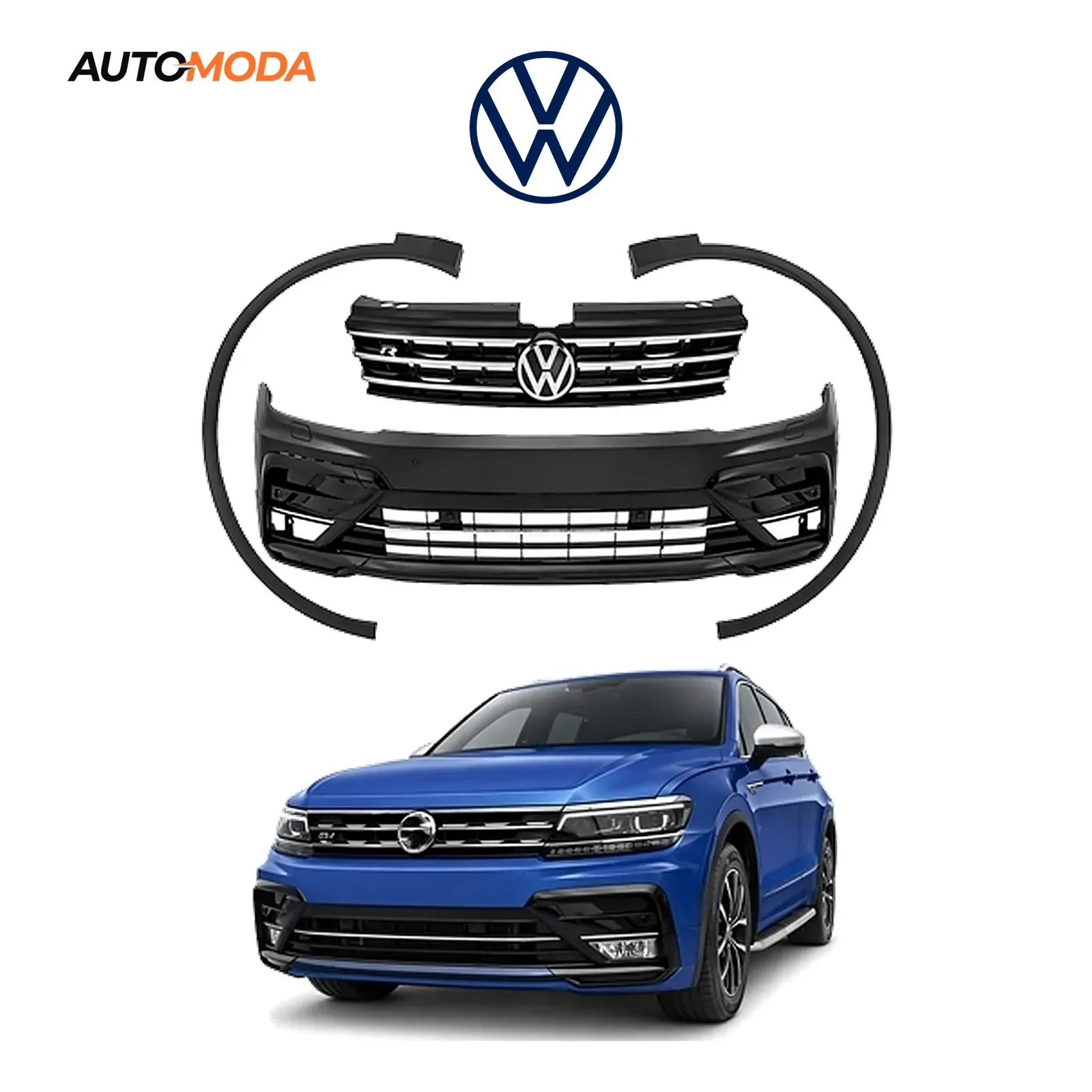 VW Tiguan prednji branik R-Line (2016 - 2022)