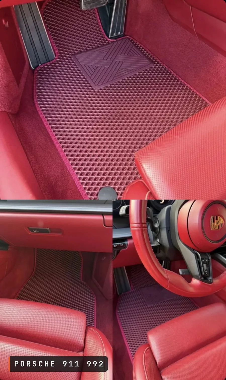 EVA patosnice po meri u Porsche 911 992