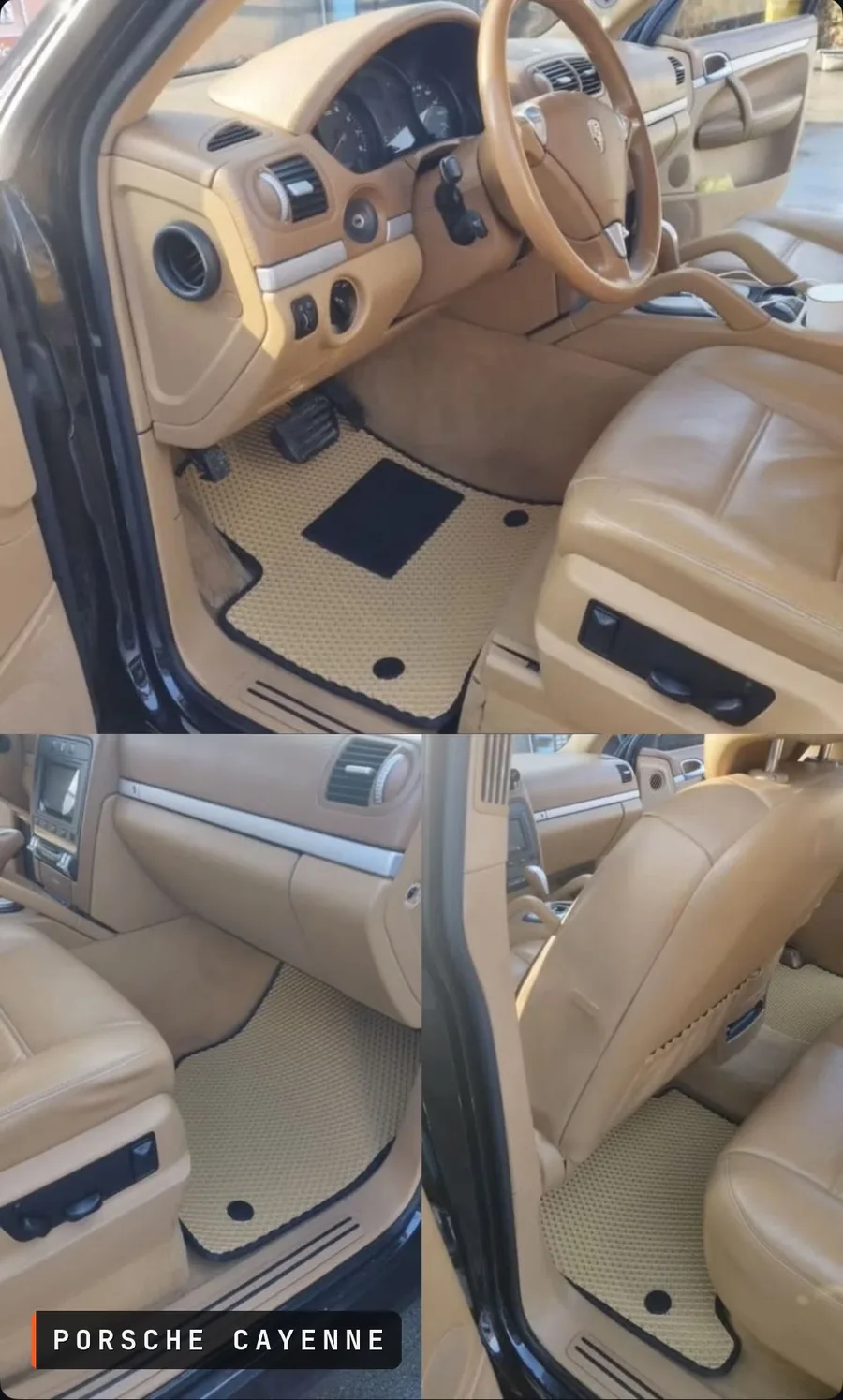 EVA patosnice po meri u Porsche Cayenne